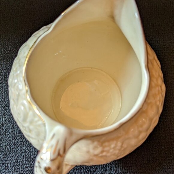 Vintage Crown Ducal Florentine Gold Band 2057 Fine China Creamer – c 1950s/1960s - Picture 3 of 5